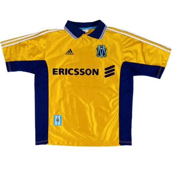 Tailandia Camiseta Marsella Tercera equipo Retro 1998 1999 Naranja